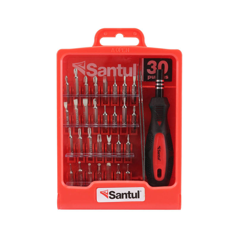 Juego de Desarmador de Precisión Santul de 32 Piezas con 30 Puntas