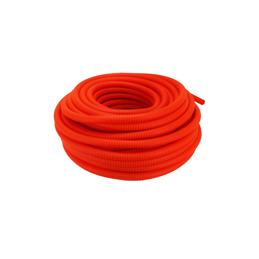 Poliflex Naranja con Guía de 3/4 de Pulgada Rollo de 50 m P-LNG25-050