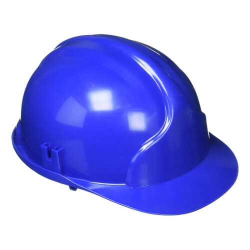 Casco de Seguridad de Polietileno Tipo Cachucha Azul Santul