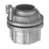 Conector Mufa (Hub) de Aluminio Crouse Hinds 3/4 pulg con Puesta a Tierra