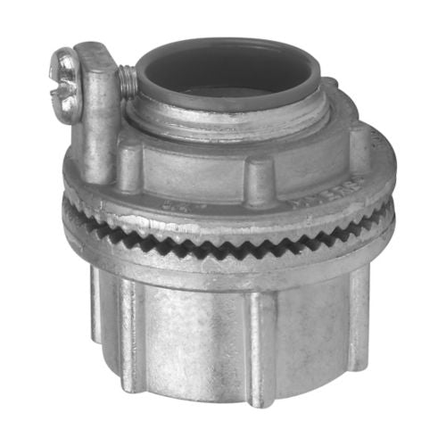 Conector Mufa (Hub) de Aluminio Crouse Hinds 3/4 pulg con Puesta a Tierra