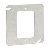 Tapa Plana de Acero Crouse Hinds 4x4 para 1 Dispositivo