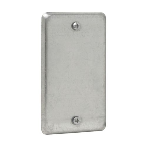 Tapa Plana Ciega de Acero Crouse Hinds 4x2 1/8 pulg para Handy Box