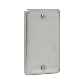 Tapa Plana Ciega de Acero Crouse Hinds 4x2 1/8 pulg para Handy Box