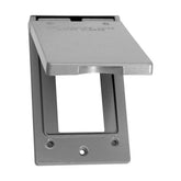 Tapa de Acero Crouse-Hinds (Eaton) p/ Contacto GFCI (Decora)