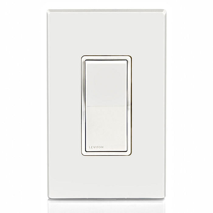 Interruptor de 3 Vías Leviton Decora Plus, 20A, 120/277V, Blanco