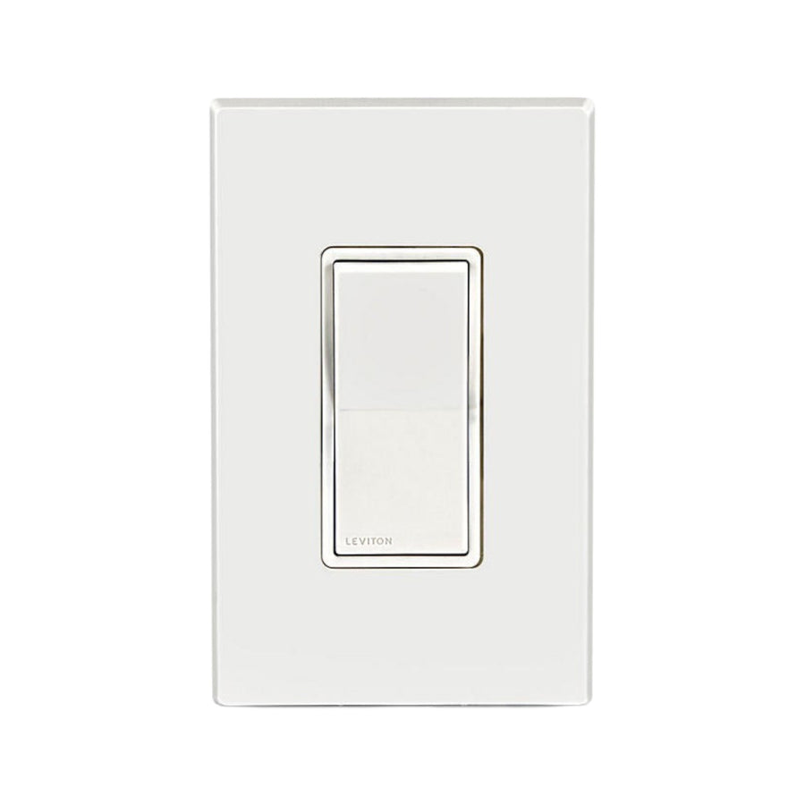 Interruptor de 3 Vías Leviton Decora Plus, 20A, 120/277V, Blanco