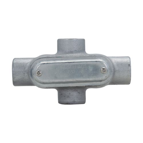 Cuerpo Condulet Crouse Hinds Domex Tipo X de Aluminio 1 1/2 pulg (con Tapa y Empaque)