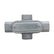 Condulet Crouse-Hinds Serie 7, Tipo X, 1 pulgada, con Tapa y Empaque
