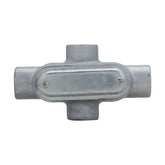 Condulet Crouse-Hinds Serie 7, Tipo X, 1/2 pulgada, con Tapa y Empaque