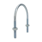 Abrazadera Roscada Tipo U Argos para Tubo Rígido de 2 pulg, con Tuercas - imagen 2
