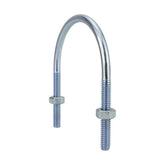 Abrazadera Roscada Tipo U Argos para Tubo Rígido de 2 pulg, con Tuercas - imagen 3