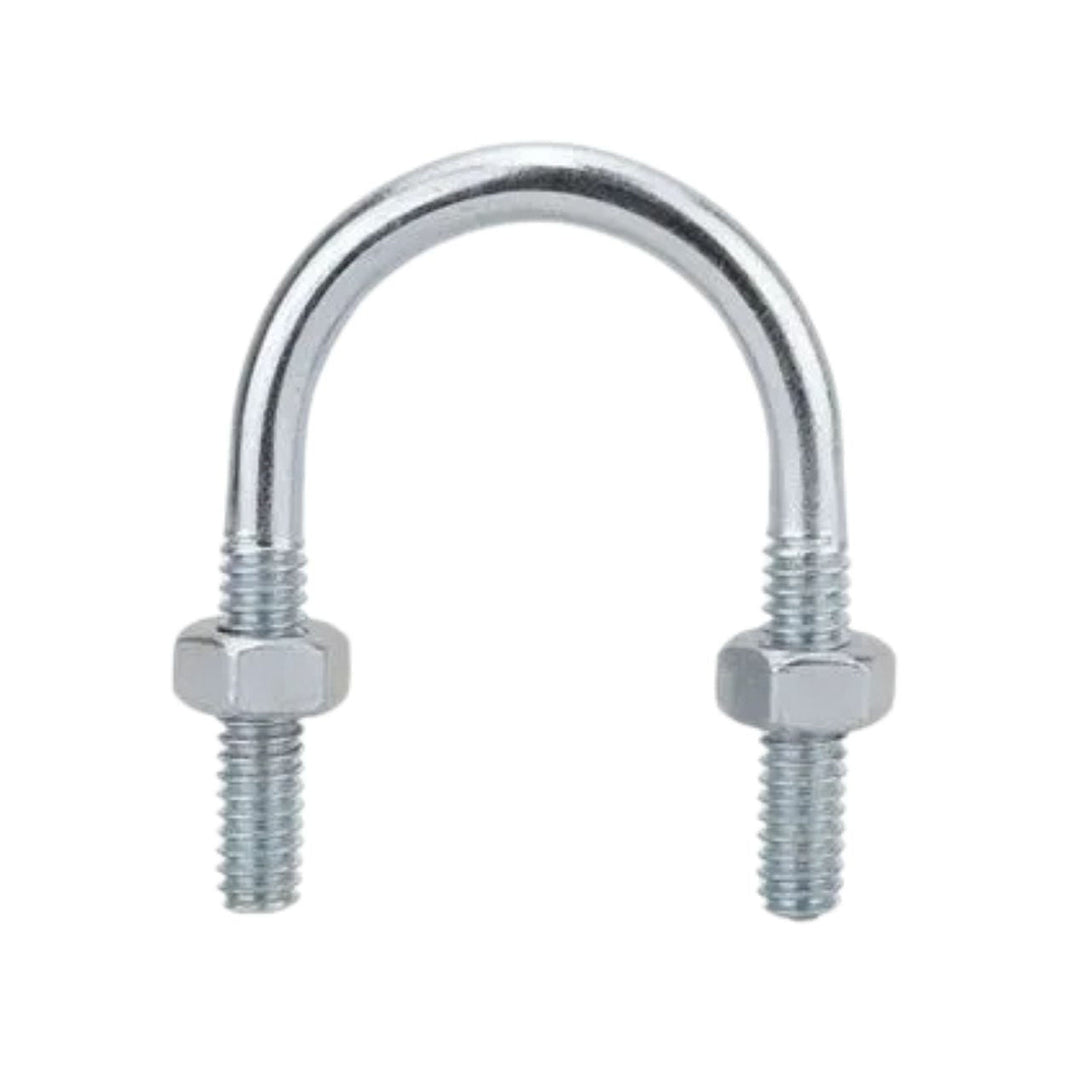 Abrazadera Roscada Tipo U Argos para Tubo Rígido de 1/2 pulg, con Tuercas