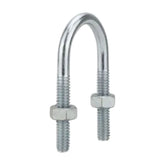 Abrazadera Roscada Tipo U Argos para Tubo Rígido de 3 pulg, con Tuercas - imagen 2