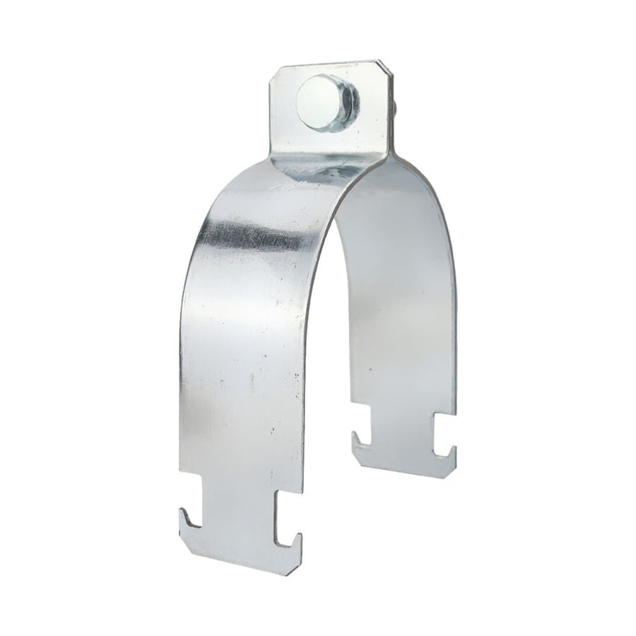 Abrazadera Tipo Riel Argos para Tubo Rígido de 2 1/2 pulg, Acero Galvanizado