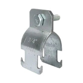 Abrazadera Tipo Riel Argos para Tubo Rígido de 3/4 pulg, Acero Galvanizado