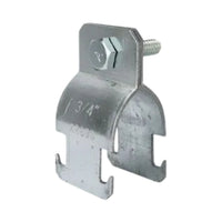 Abrazadera Tipo Riel Argos para Tubo Rígido de 3/4 pulg, Acero Galvanizado