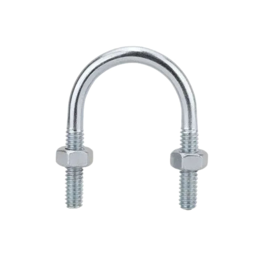 Abrazadera Roscada Tipo U Argos para Tubo Rígido de 1/2 pulg, con Tuercas