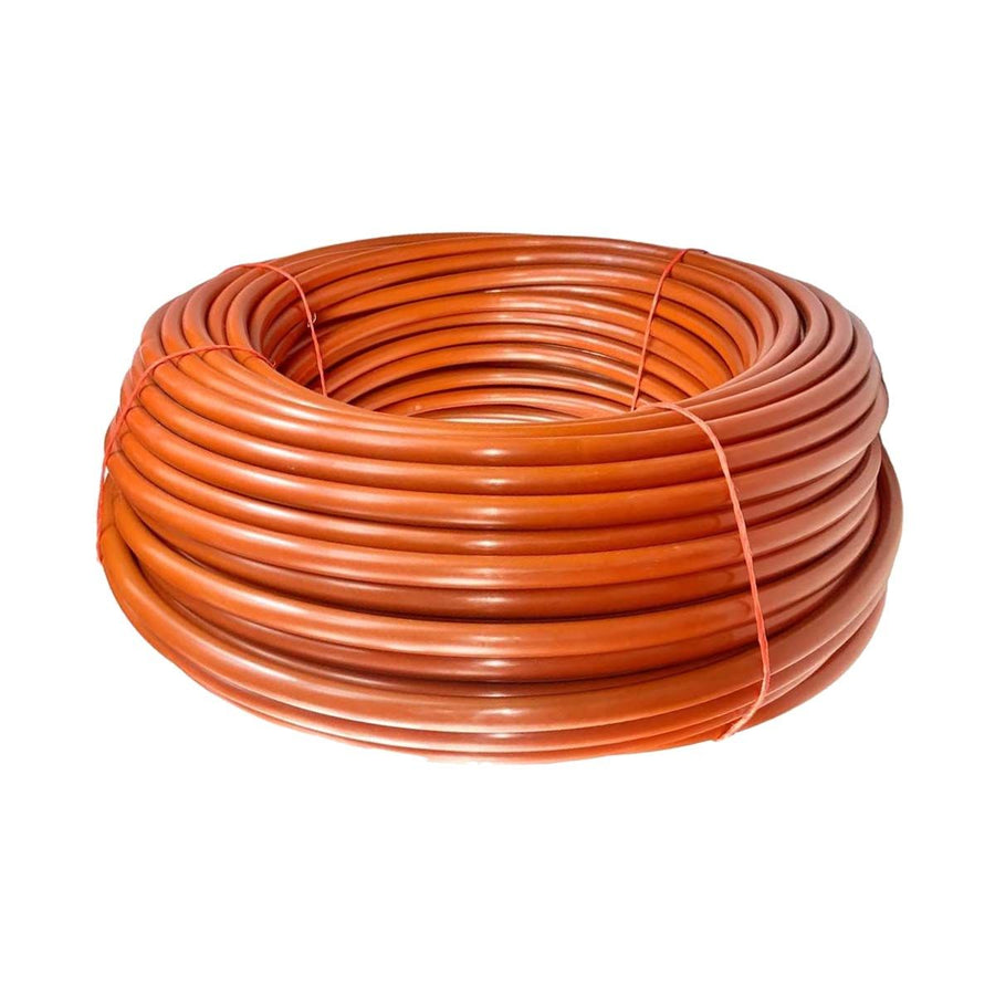 Poliducto Liso Naranja, 1/2 pulgada, para Instalaciones Eléctricas (Rollo 100 m)