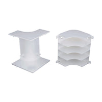 Angulo Interno para Canaleta 100x45 mm Blanco
