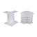 Angulo Interno para Canaleta 100x45 mm Blanco