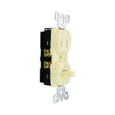 Apagador con Contacto Argos, 15A 125V, Polarizado, Línea Italiana Color Marfil - imagen 2
