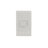 Placa Sanelec Línea Italia con Apagador Sencillo 127V | SE344465