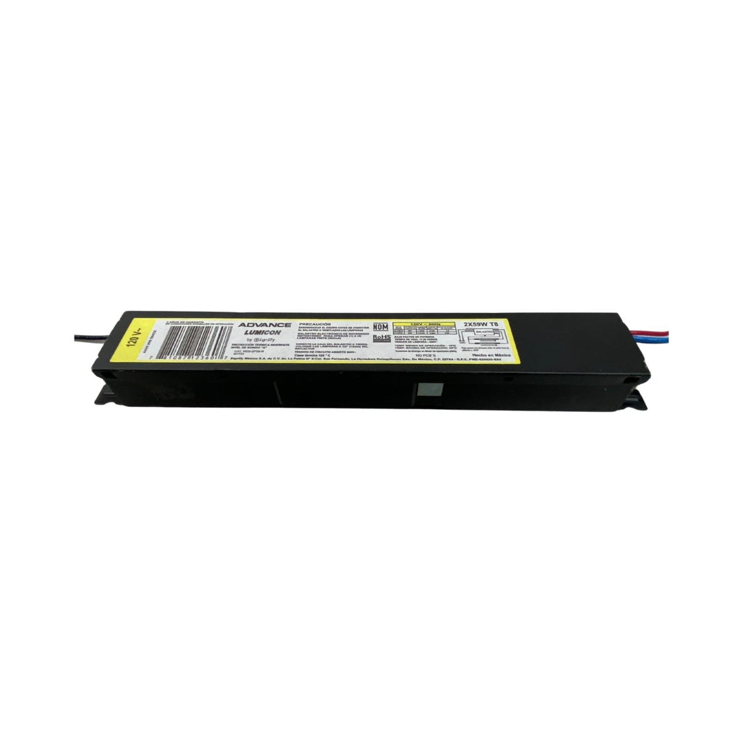 Balastro Electrónico Philips 2x59W T8 Encendido Instantáneo 120-277V - imagen 2
