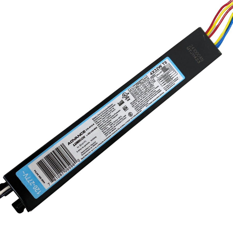 Balastro Electrónico Philips 4x32W T8 Encendido Instantáneo 120-277V