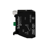 Bloque de Contacto Schneider Electric Harmony ZBE101, 1 NA, 22 mm, Montaje Frontal, IP20 - imagen 3