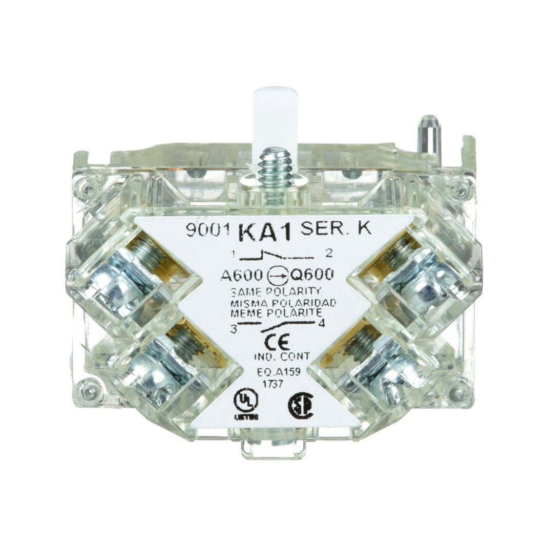 Bloque de Contacto Schneider Electric Harmony 9001K 1 C/O 3A Atornillable
