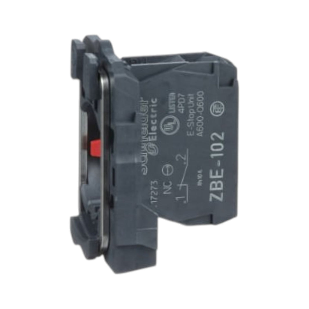 Bloque de Contacto Schneider Electric Harmony ZB5, 1 Contacto NC (Normalmente Cerrado)