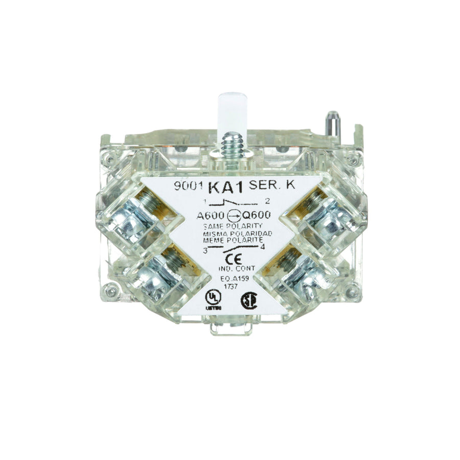 Bloque de Contacto Schneider Electric Harmony 9001K 1 C/O 3A Atornillable