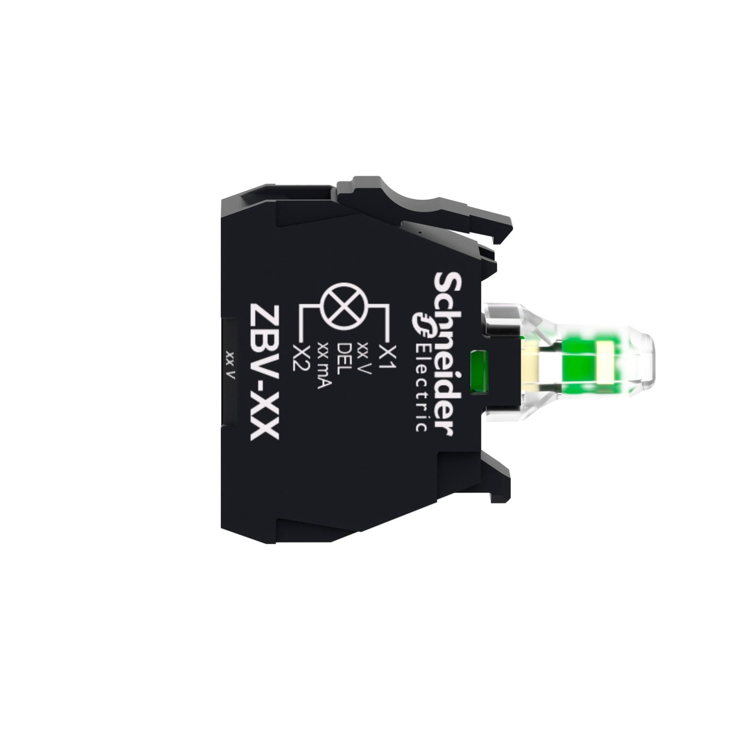 Bloque Luminoso Schneider ZBVB1 Blanco 24V | PEFSA