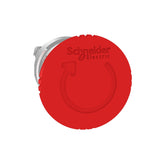 Cabeza de Paro de Emergencia Schneider Electric Harmony ZB4BS844, 40 mm, Rojo, con Giro para Liberar