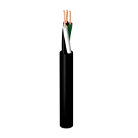 Rollo de 100m de Cable de Uso Rudo 4x18 AWG Tipo ST Negro Argos