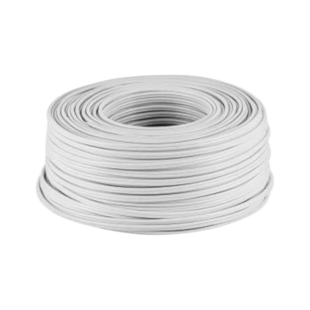 Cable Automotriz Flexible Argos 16 AWG Blanco Rollo 100m