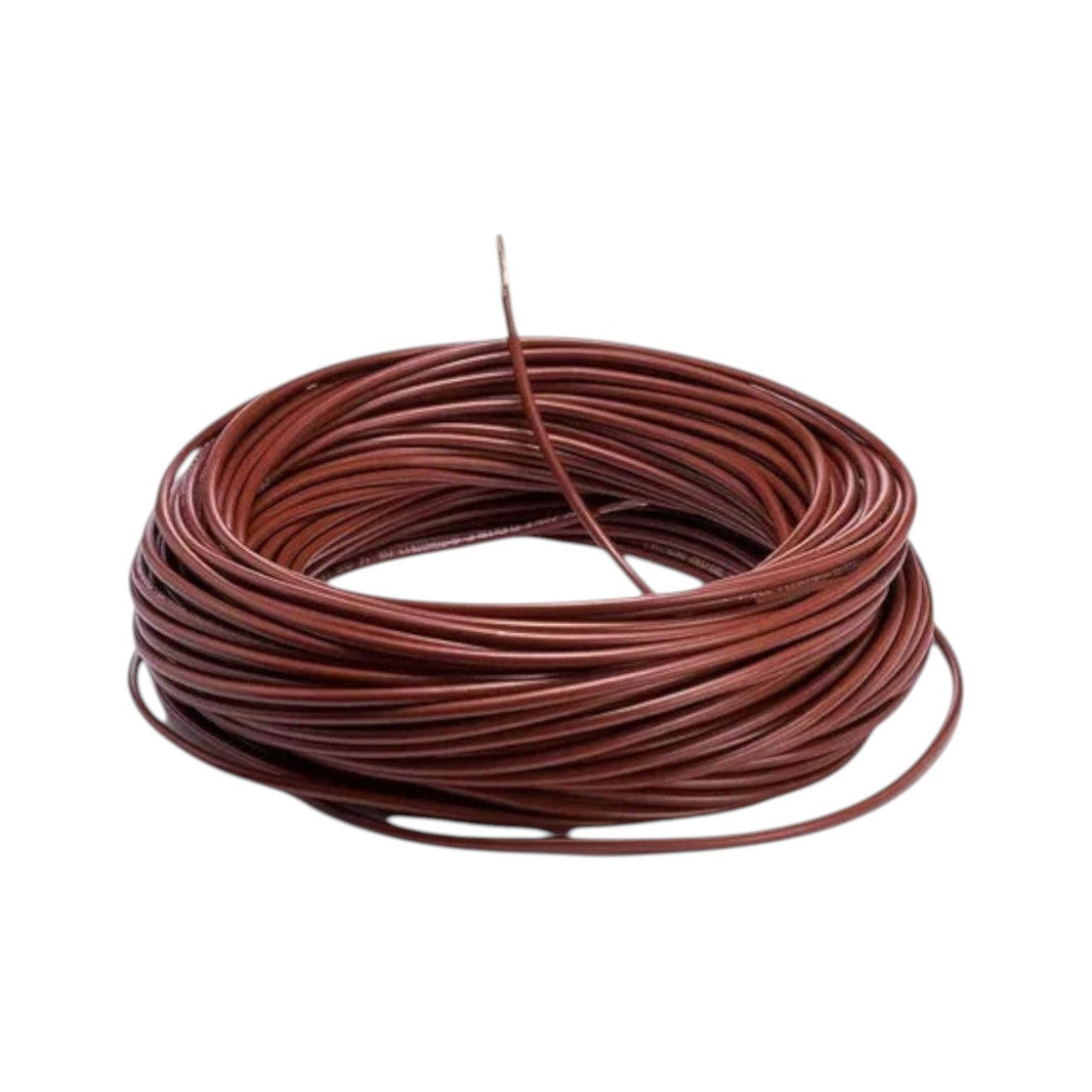 Cable Automotriz Flexible Argos, Calibre 16 AWG, Café, Rollo 100 m