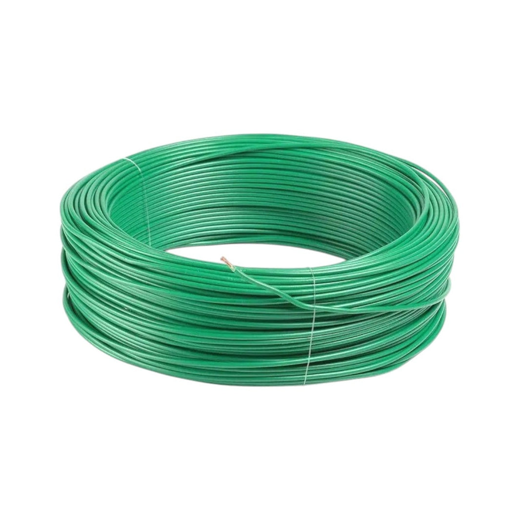 Cable de Cobre Argos THHW-LS para Tierra, Calibre 6 AWG, Verde, Rollo 100 m