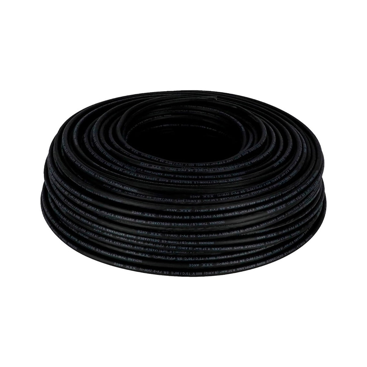 Cable de Cobre Viakon Calibre 18 AWG Tipo TF-LS, Negro, Rollo 100m