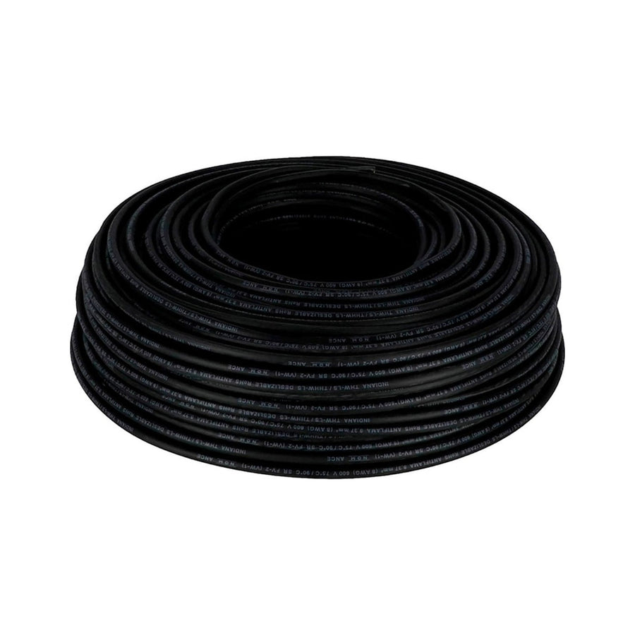 Cable de Cobre Viakon Calibre 18 AWG Tipo TF-LS, Negro, Rollo 100m