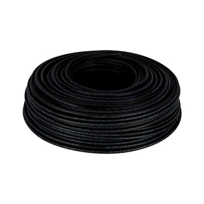 Cable de Cobre Viakon Calibre 6 AWG THW-LS, Negro, Rollo 100m, 600V - imagen 2