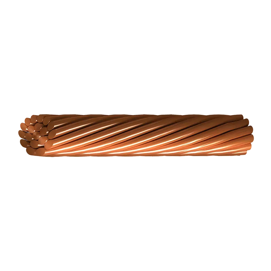 Cable de Cobre Desnudo Flexible Viakon, Calibre 14 AWG, 19 Hilos, Rollo 100 m