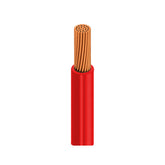Cable de Cobre Viakon Calibre 16 AWG Tipo TF-LS, Rojo, Rollo 100m