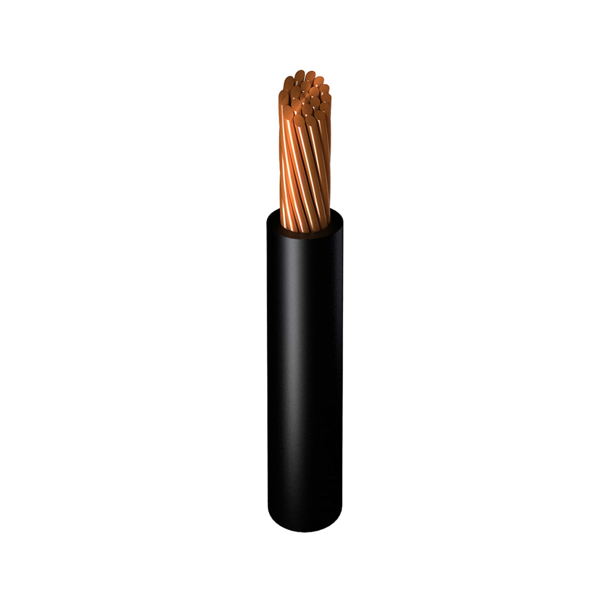 Cable de Cobre Viakon Calibre 1/0 AWG THW-LS, Negro, Rollo 100m, 600V
