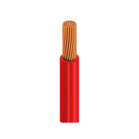 Cable de Cobre Viakon Tipo THW-LS Calibre 12 Rollo de 100 m Color Rojo