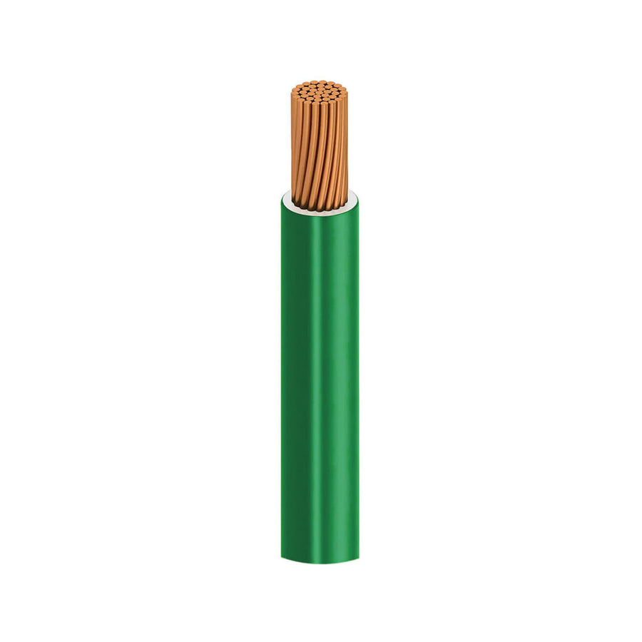 Cable de Cobre Viakon Tipo THW-LS Calibre 14 Rollo de 100 m Color Verde