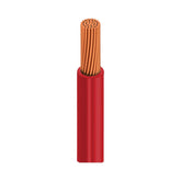 Cable de Cobre Argos Calibre 10 THW-LS Rojo 100m 1100101