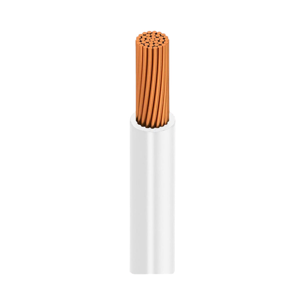 Cable de Cobre Argos Tipo THW-LS Calibre 14 Rollo de 100 m Color Blanco 1100144