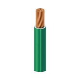 Cable de Cobre Argos Tipo THW-LS Calibre 14 Rollo de 100 m Color Verde 1100143